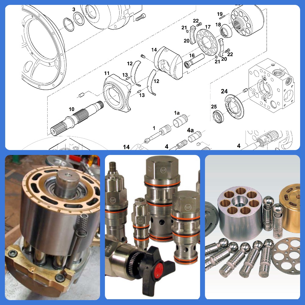 SANY ремонт гидравлики.