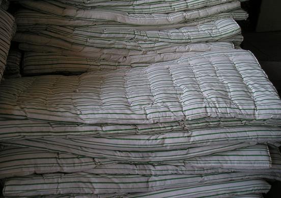 Металлические кровати с пружинами и сетками