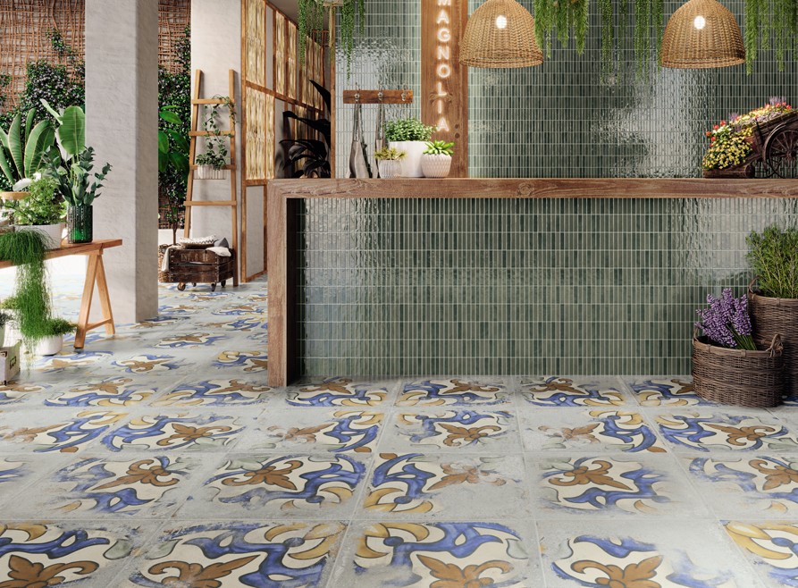 Испанская керамическая плитка, керамогранит
