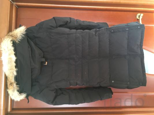 Куртка пуховик новый canada goose 46 м женская парка черная копия люкс