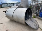 Емкость нержавеющая, объем — 2 куб.м., вертикальная, змеевик, инв 4783